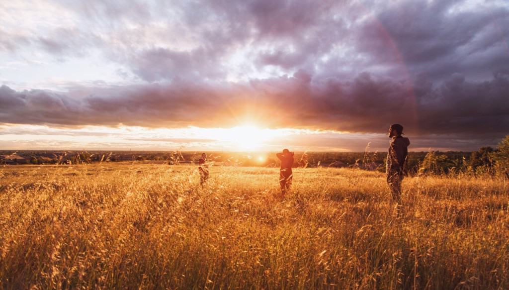 A sunrise in a wheatfield representing a brighter future for the next generation of the energy industry.